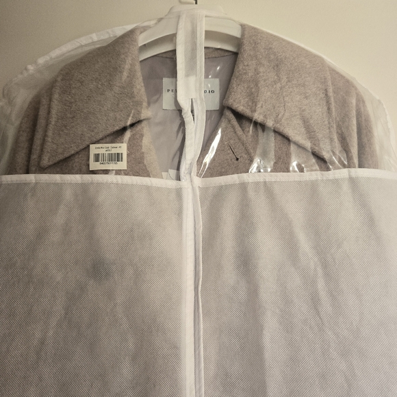 Petite Studio Enola 100% Wool Coat - XS Oatmeal - Picture 6 of 9